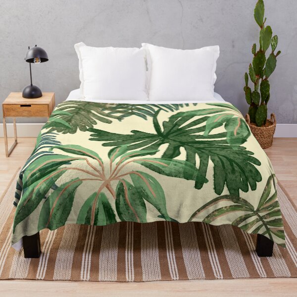 Item preview, Tropical Aroid Pattern Leaf designed and sold by akosiberber.