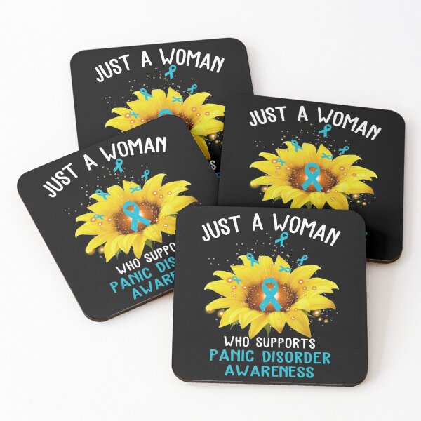 Item preview, Just A Woman Who Supports Panic Disorder Awareness designed and sold by KirstybShop.