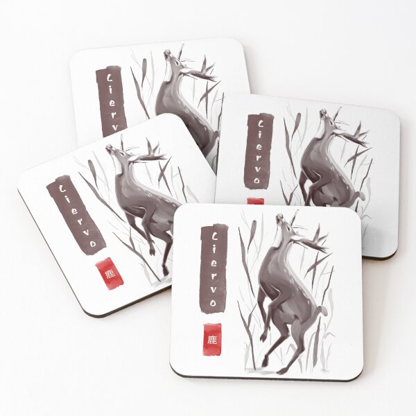 Item preview, Sumi-e deer designed and sold by Avekai.