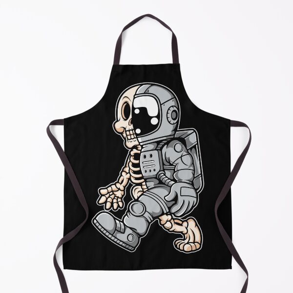 Item preview, Astronaut Half Skull designed and sold by hatimelhag.