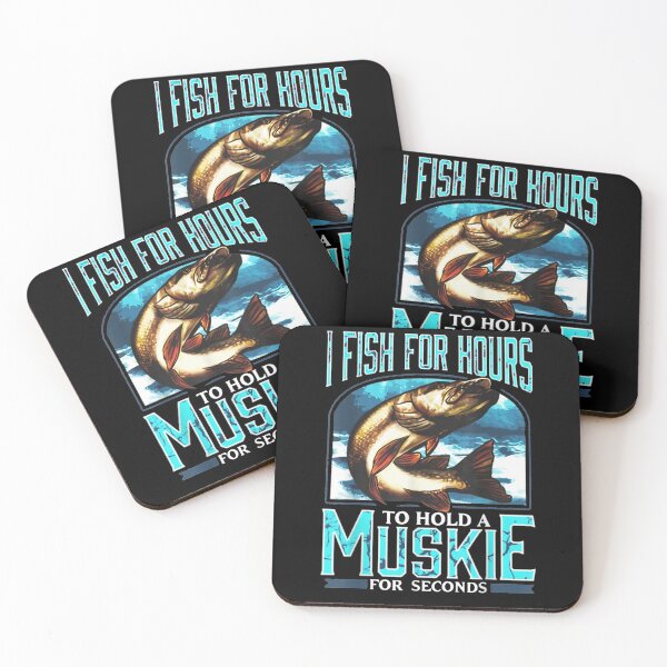 Item preview, I Fish For Hours To Hold A Muskie For Second  designed and sold by dannareyansh.