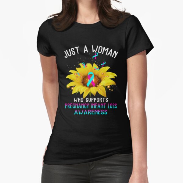 Item preview, Just A Woman Who Supports Pregnancy Infant Loss Awareness designed and sold by KirstybShop.