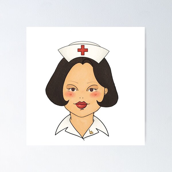 Item preview, Vintage Nurse designed and sold by ppanina.