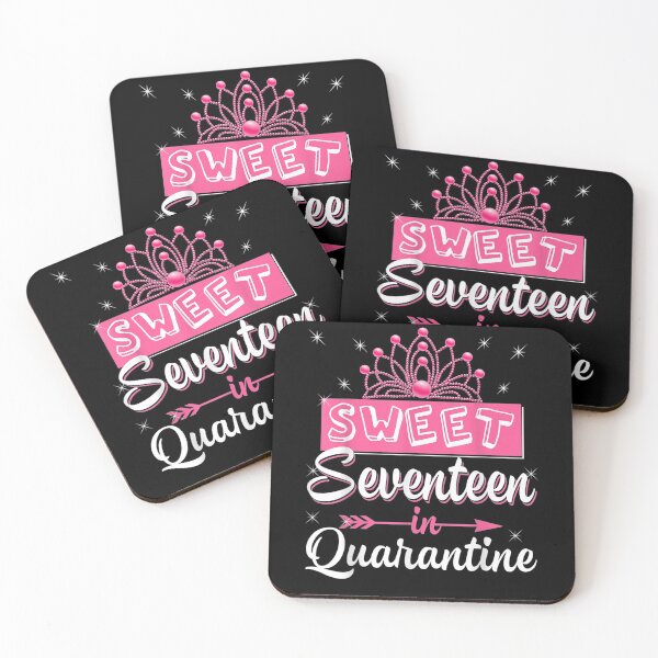 Item preview, Sweet 17 In Quarantine 17th Birthday Gift For Girls Teens  designed and sold by dannareyansh.