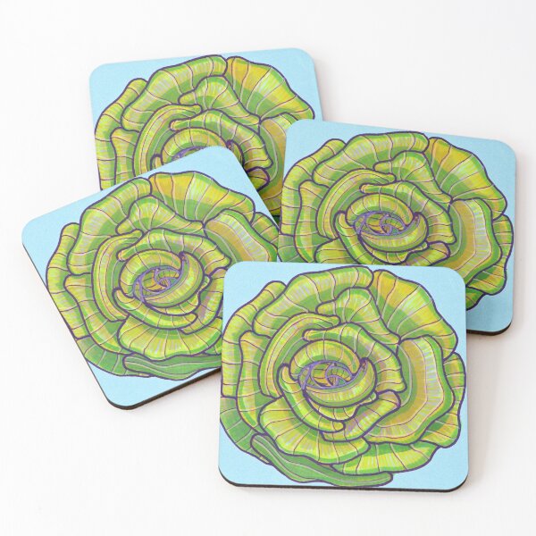 Item preview, Tarnished Cabbage Rose Mandala designed and sold by SarahHogmanArt.
