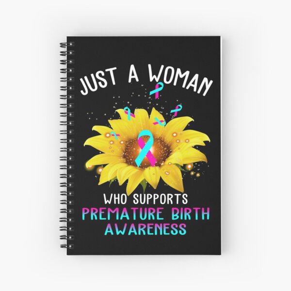 Item preview, Just A Woman Who Supports Premature Birth Awareness designed and sold by KirstybShop.