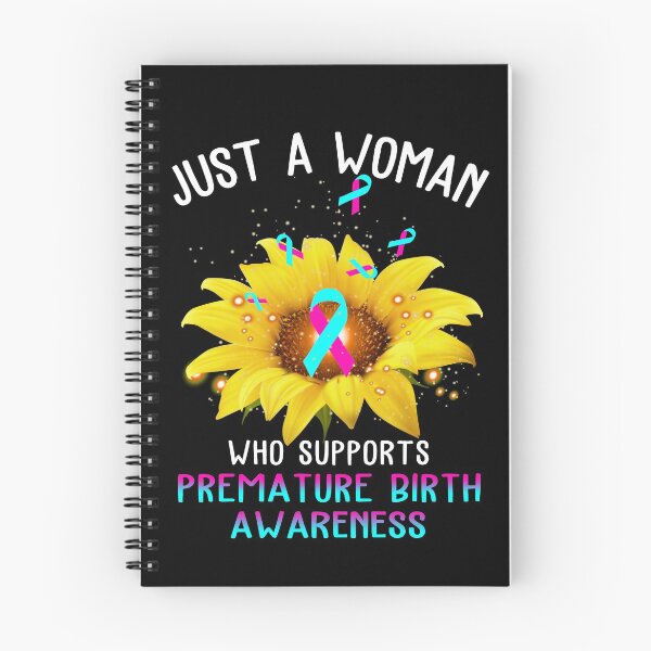 Item preview, Just A Woman Who Supports Premature Birth Awareness designed and sold by KirstybShop.