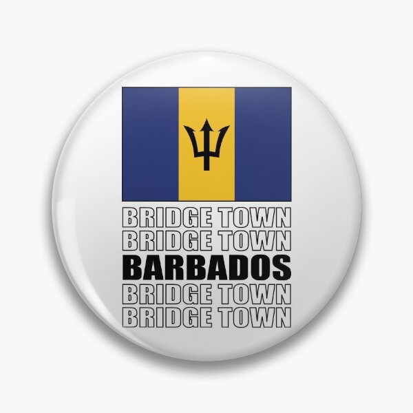Item preview, Flag of Barbados designed and sold by KewaleeTee.