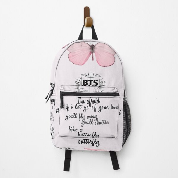 BTS - Butterfly Lyrics Backpack
