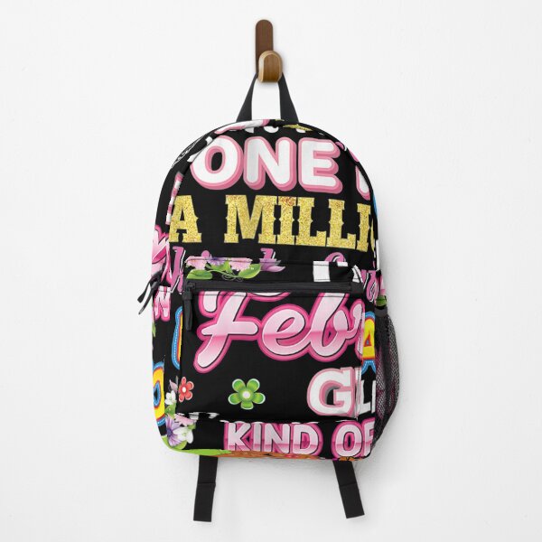 Item preview, I'm A February Girl Not One In Million Kind Of Girl Birthday designed and sold by dannareyansh.