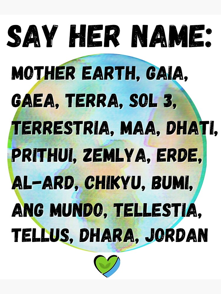 say-her-name-mother-earth-poster-by-rabraxas-redbubble