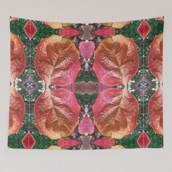 Item preview, Botanical Divine: Golden and Crimson Persimmon Glory in Autumn/Fall designed and sold by RoseAromas.
