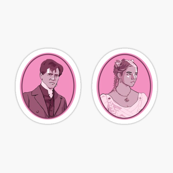 Artikel-Vorschau von Emma Woodhouse und Mr. Knightley, designt und verkauft von janeaustenmeme.