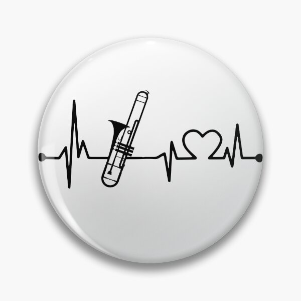Item preview, TROMBONE HEARTBEAT designed and sold by bestteez.