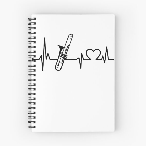 Item preview, TROMBONE HEARTBEAT designed and sold by bestteez.