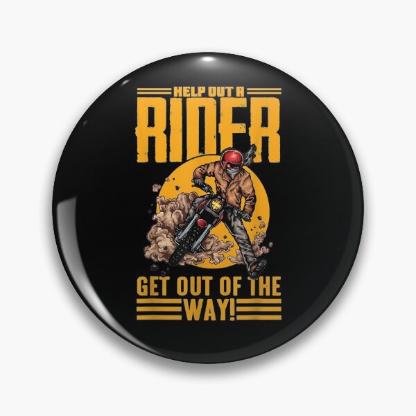 Item preview, Help Out A Rider Get Out Of The Way Motorcycle  designed and sold by dannareyansh.