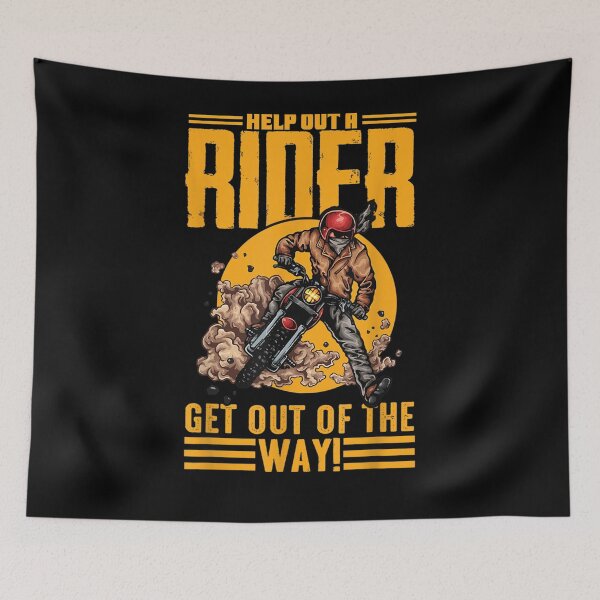 Item preview, Help Out A Rider Get Out Of The Way Motorcycle  designed and sold by dannareyansh.