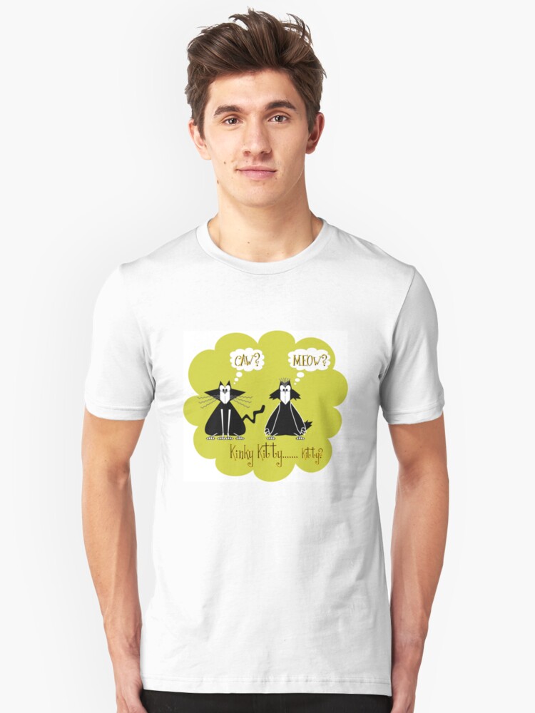 Alternate view of Kinky... Kitty? Slim Fit T-Shirt