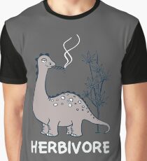 HERBIVORE FUNNY DINO Graphic T-Shirt
