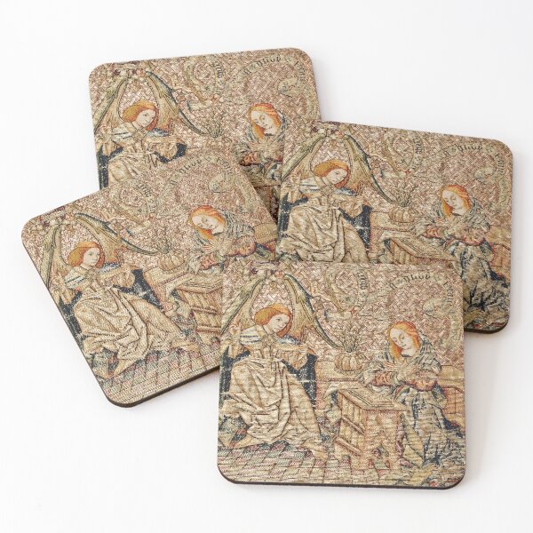 Item preview, Embroidery with the Annunciation designed and sold by Freyas-Eventyr.
