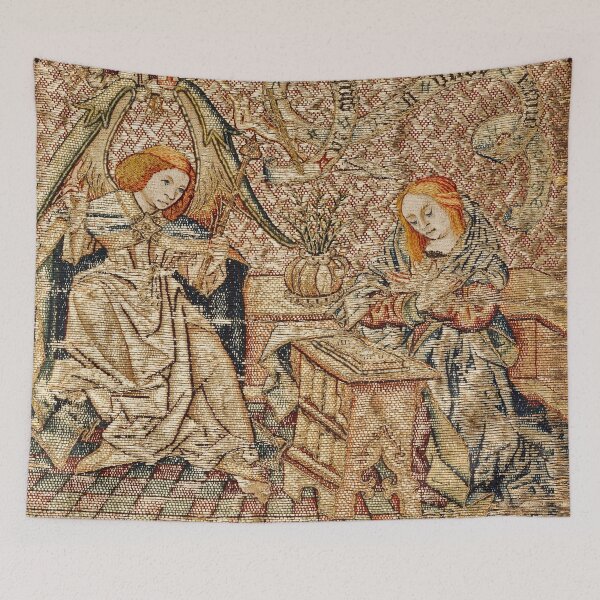 Item preview, Embroidery with the Annunciation designed and sold by Freyas-Eventyr.