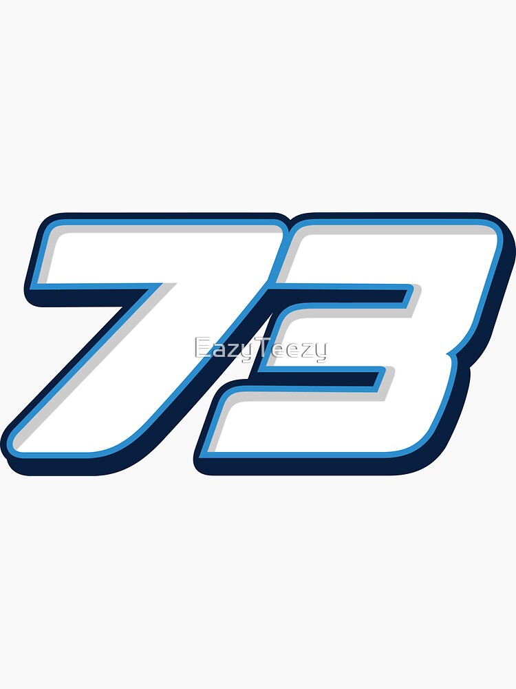 "Alex Marquez Number 73" Sticker for Sale by EazyTeezy Redbubble