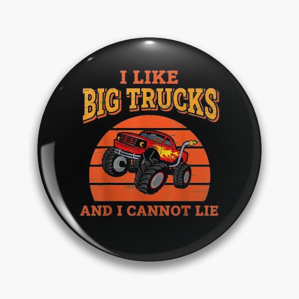 Item preview, Retro I Like Big Trucks And I Cannot Lie Monster Trucks Car  designed and sold by dannareyansh.