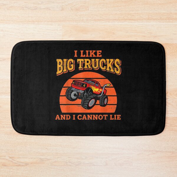 Item preview, Retro I Like Big Trucks And I Cannot Lie Monster Trucks Car  designed and sold by dannareyansh.