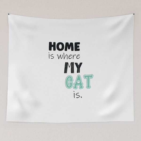 Item preview, home is where your CAT is designed and sold by eness-BK.