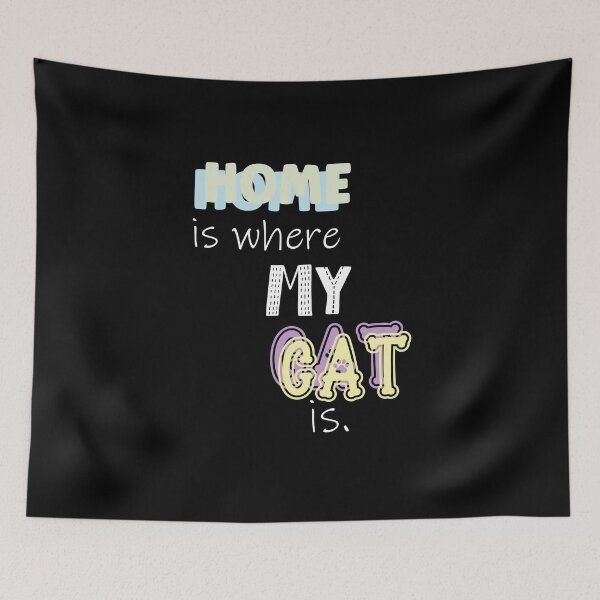 Item preview, home is where your CAT is designed and sold by eness-BK.