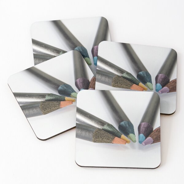 Item preview, five colored pencil tips designed and sold by Javier Narváez Solarte.