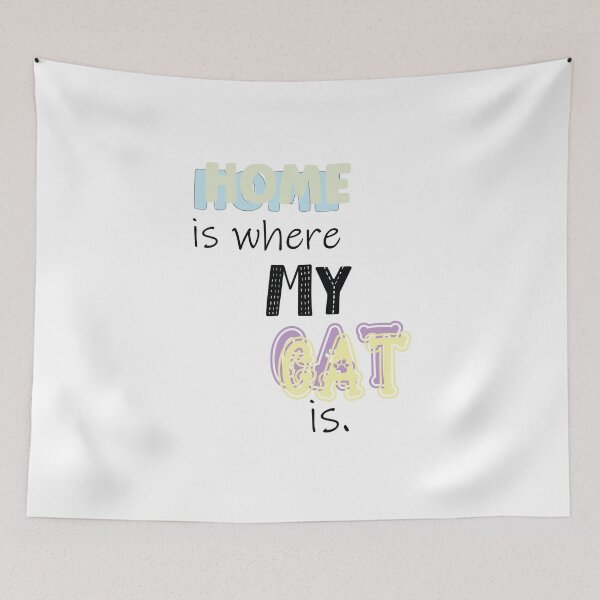 Item preview, home is where your CAT is designed and sold by eness-BK.