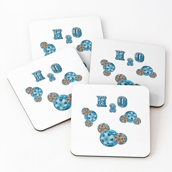 Item preview, Water molecules H2O  designed and sold by Olgaborisova.