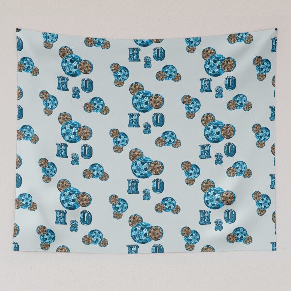 Item preview, Water molecules H2O  designed and sold by Olgaborisova.