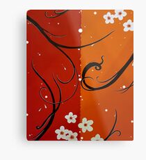 Two Tone Metal Print