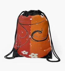 Two Tone Drawstring Bag