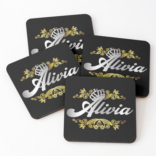 Item preview, Alivia name design - Alivia- i'm Alivia,  gift for Alivia- Happy birth day Alivia, female name design  designed and sold by BAYIDESIGNER.