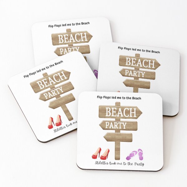 Item preview, Beach or Party  designed and sold by WeTrieditatHome.
