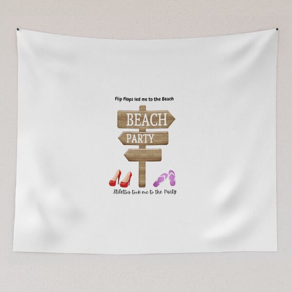 Item preview, Beach or Party  designed and sold by WeTrieditatHome.