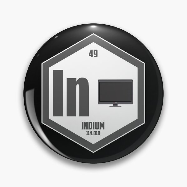 Item preview, Indium Chemical Element Periodic Table Gift designed and sold by TTFMerch.