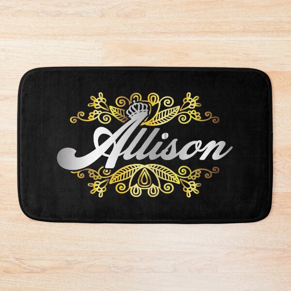 Item preview, Allison name design - Allison - i'm Allison,  gift for Allison- Happy birth day Allison, female name design  designed and sold by BAYIDESIGNER.