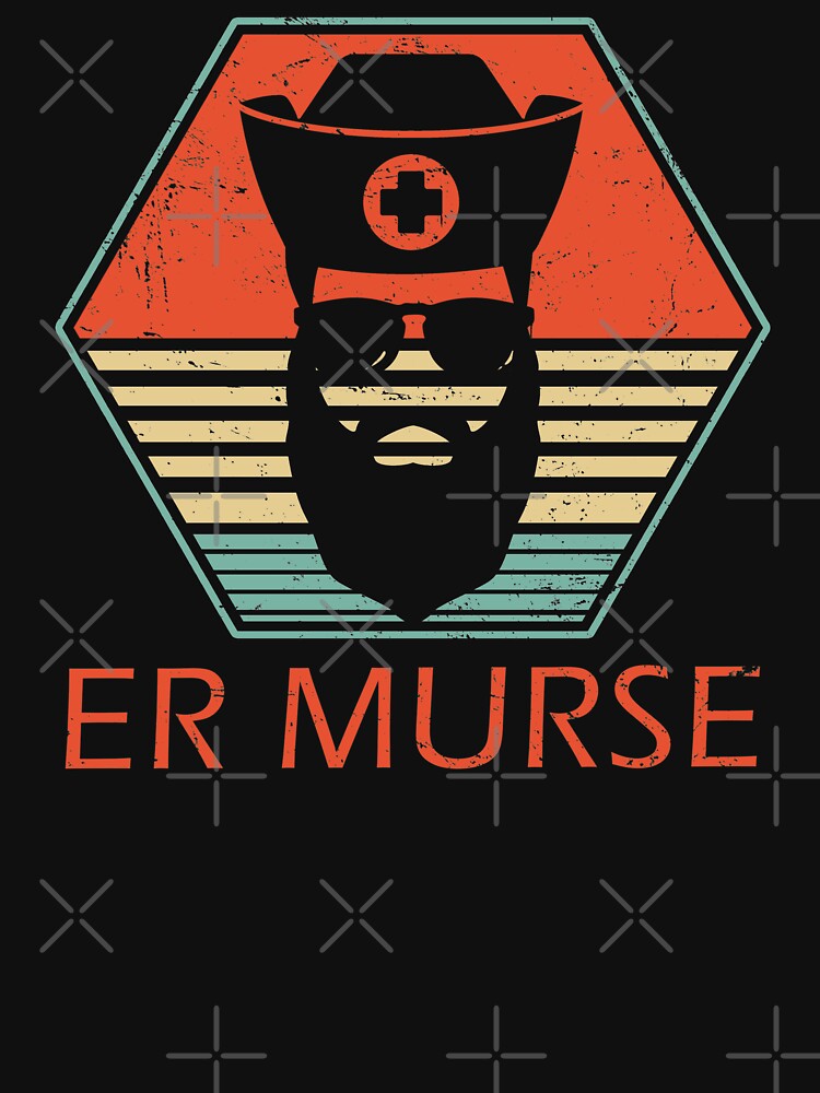Disover ER Murse Funny Male Nurse | Active T-Shirt