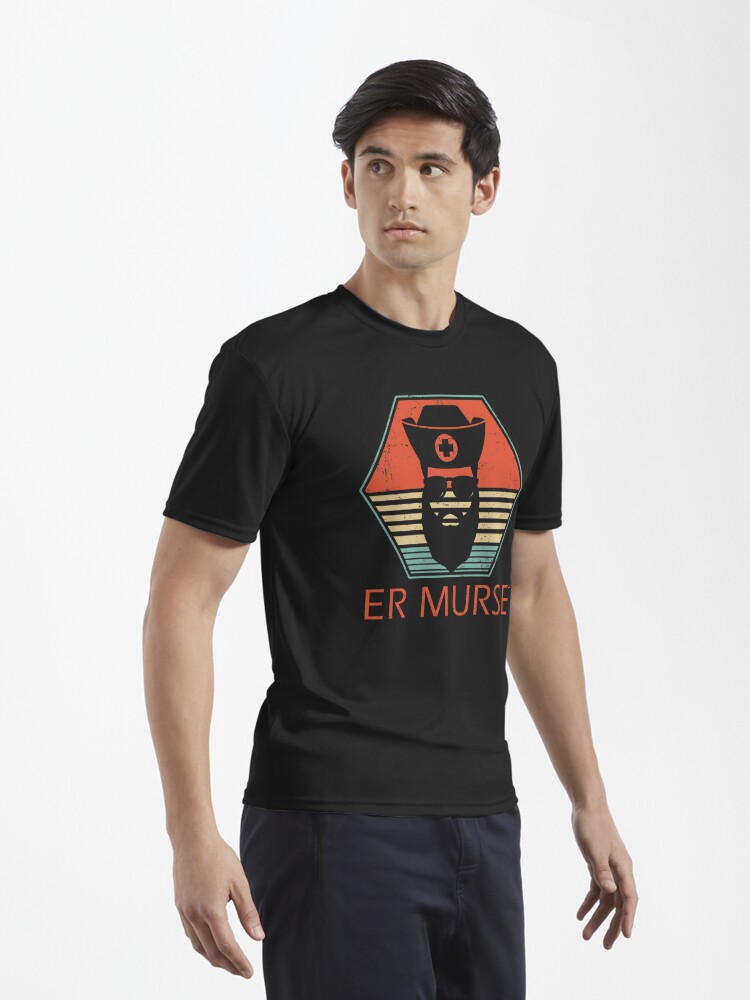 Disover ER Murse Funny Male Nurse | Active T-Shirt