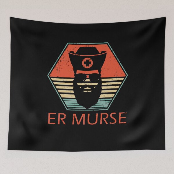 Item preview, ER Murse Funny Male Nurse designed and sold by American-Proud.