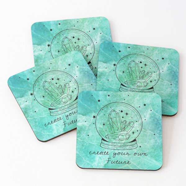 Aperçu de l'œuvre Créez votre propre futur jade turquoise créée et vendue par Cutees-designs.