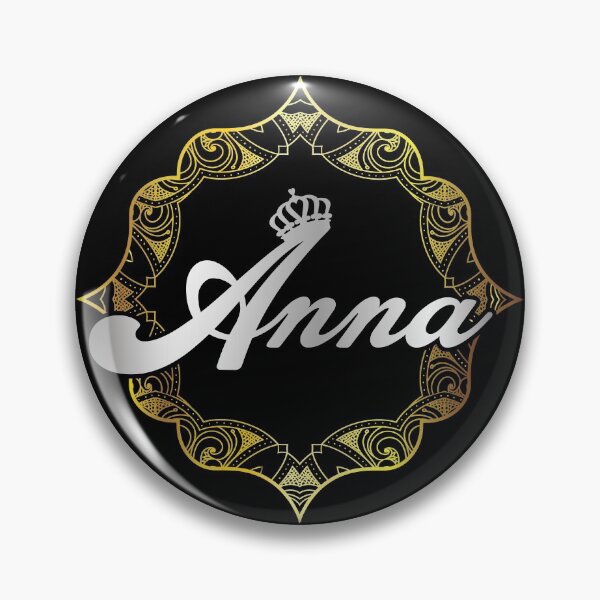 Item preview, Anna name design - Anna- i'm Anna,  gift for Anna- Happy birth day Anna female name design  designed and sold by BAYIDESIGNER.