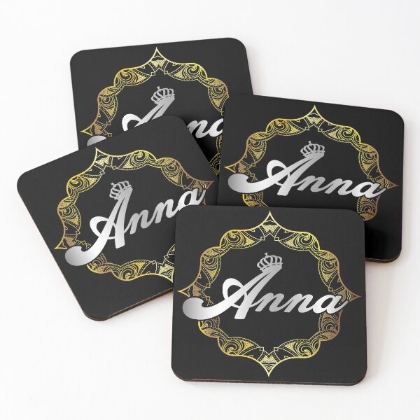 Item preview, Anna name design - Anna- i'm Anna,  gift for Anna- Happy birth day Anna female name design  designed and sold by BAYIDESIGNER.