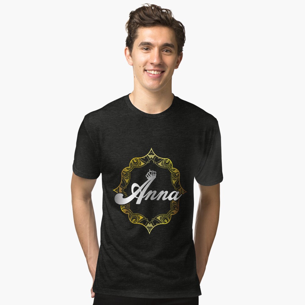 Entry #124 by shohagah1495 for I need to design a T-shirt carting “ANNA”  name, am attaching the definition style as an option but you don't have to  use it. But you have