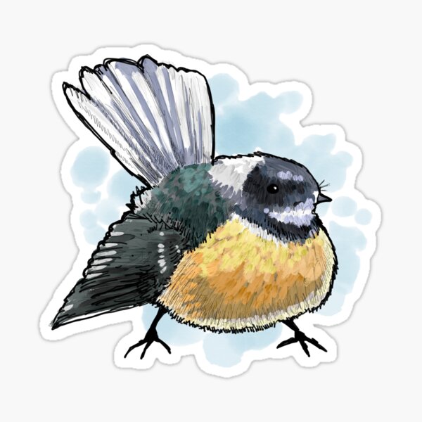 Piwakawaka Sticker