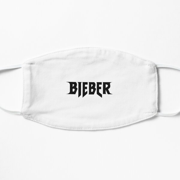 Justin Bieber Mascarilla plana